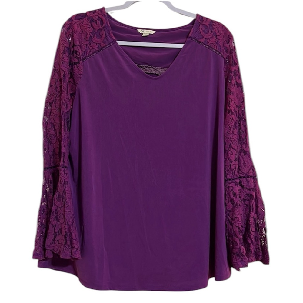 Cato Woman Dress Blouse Top Size L